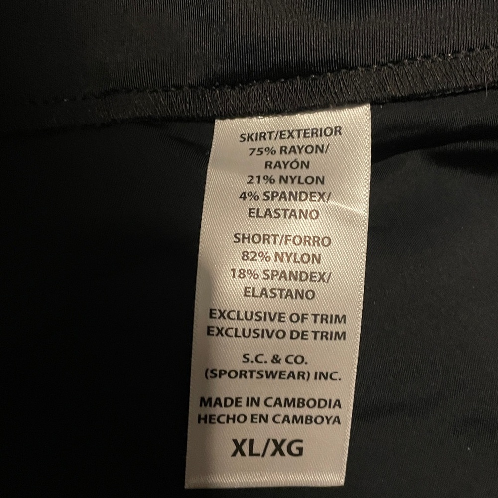 S.C. & Co. 360 Tummy Control Skirt With Stretch Under Short - Picture 7 of 13